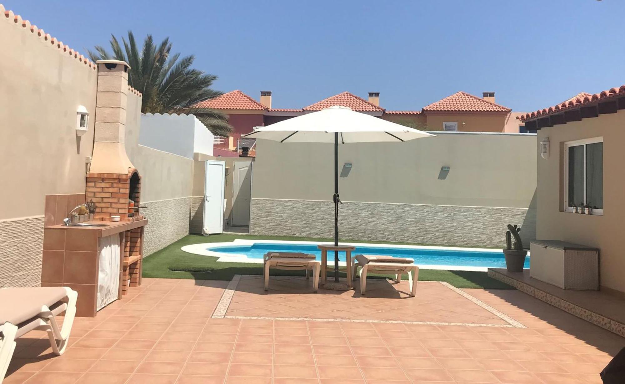 Mar&Mar, Apartamento Con Solarium Y Piscina Gran Tarajal Exterior foto
